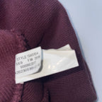 Vintage Under Armour big logo burgundy beanie winter hat