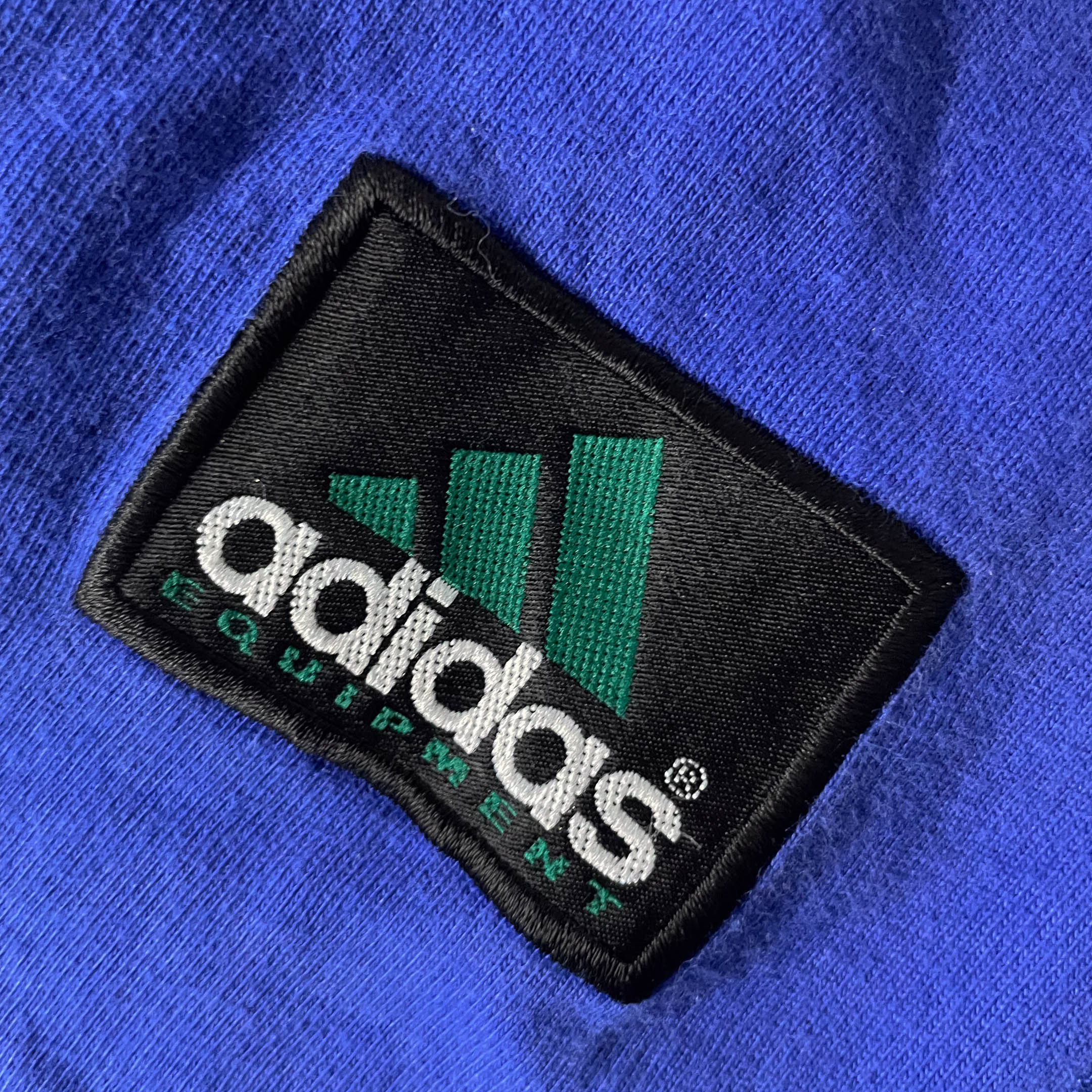 Vintage 90's Adidas Equipment blue sweat pant in L| L 34 W 28| SKU 3729