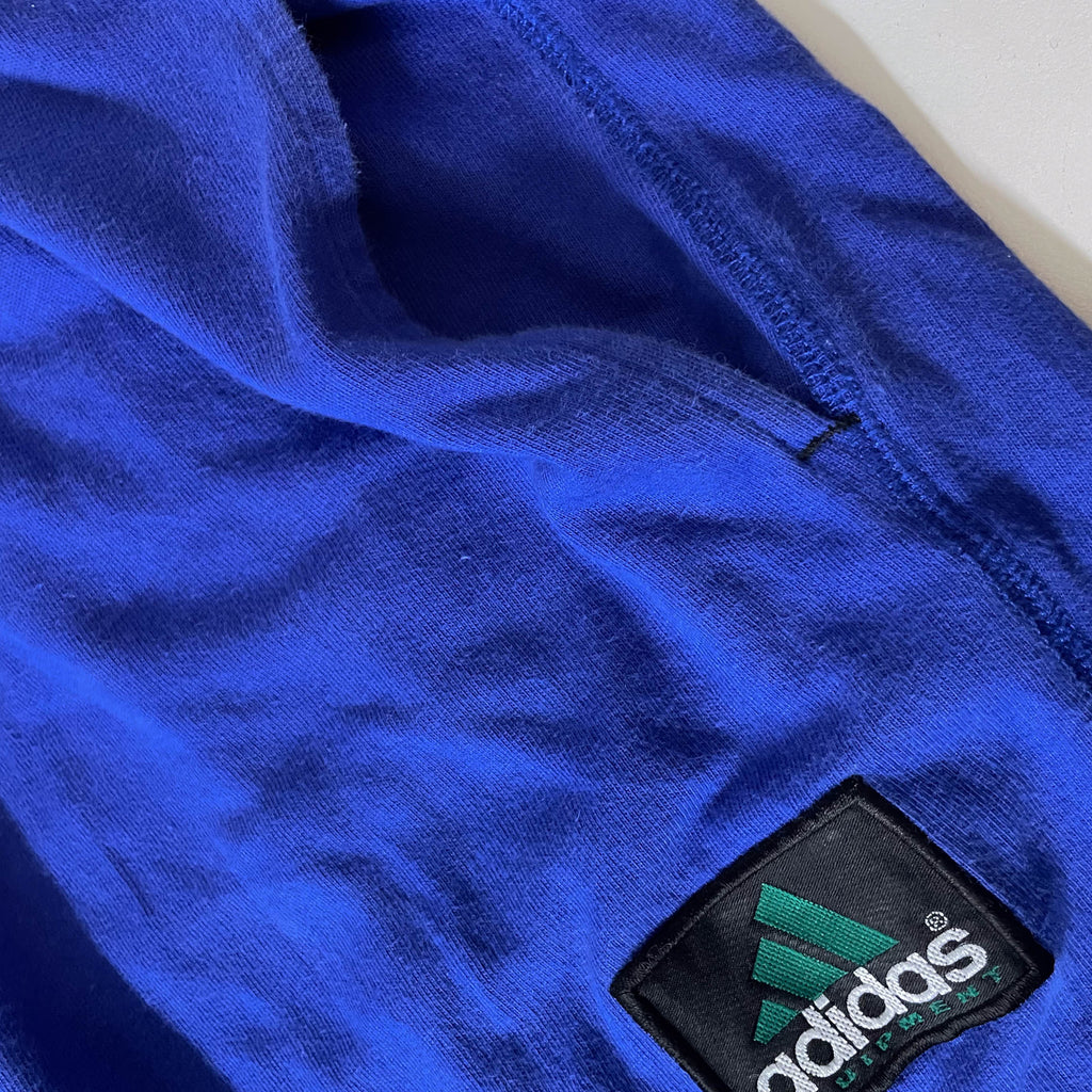 Vintage 90's Adidas Equipment blue sweat pant in L| L 34 W 28| SKU 3729
