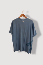 Vintage Puma Mens Graphics blue tees XL