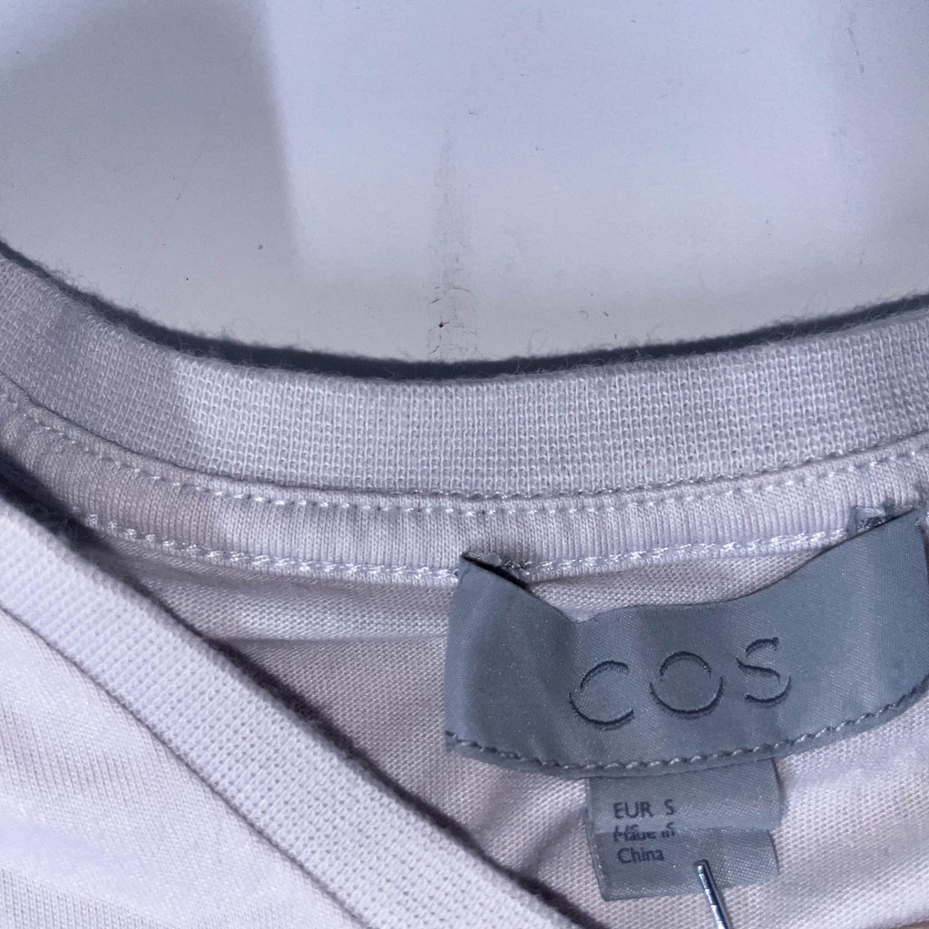 Vintage COS grey small mens short sleeve tees with front chest pocket