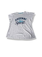 Vintage white womens Azzuri sport large tees