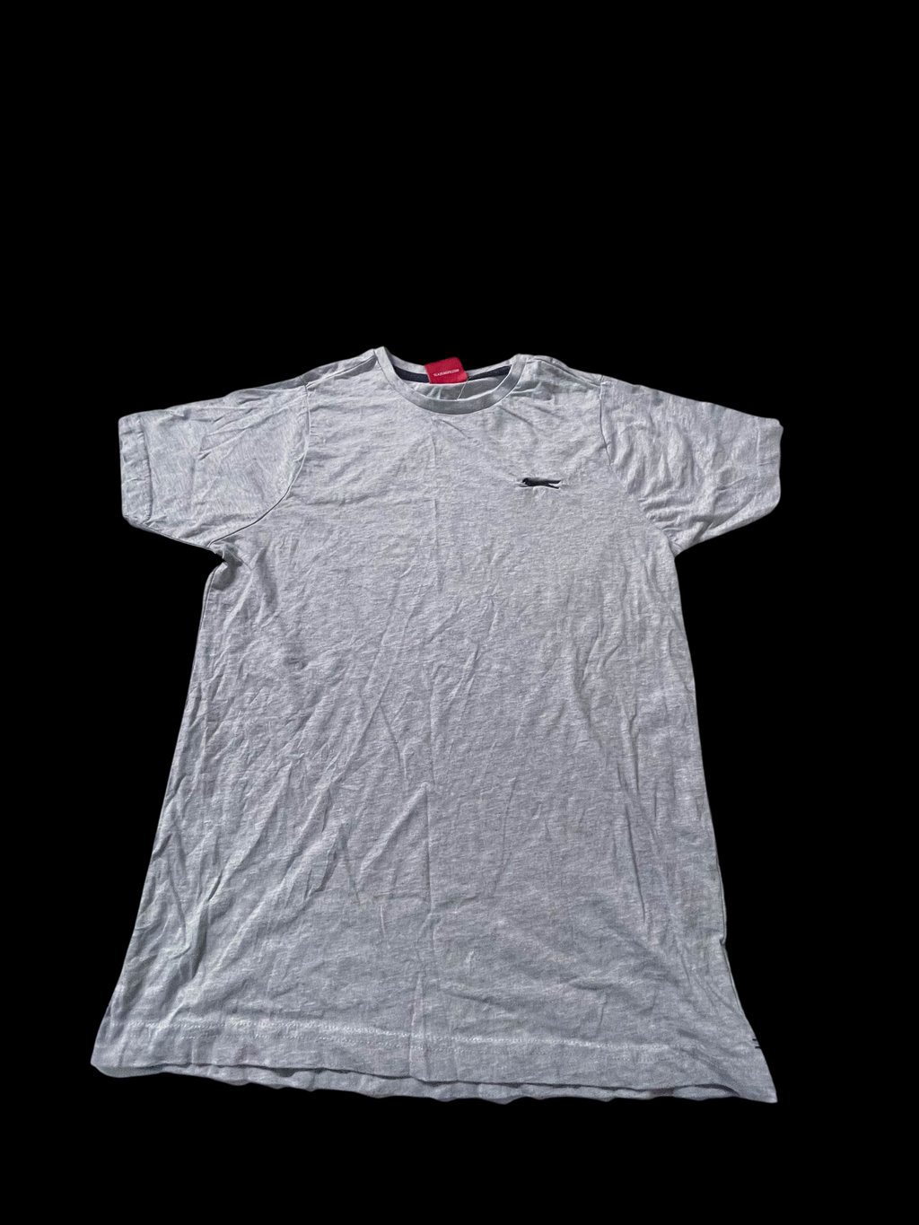 Vintage mens plain grey slazenger tshirt size XS