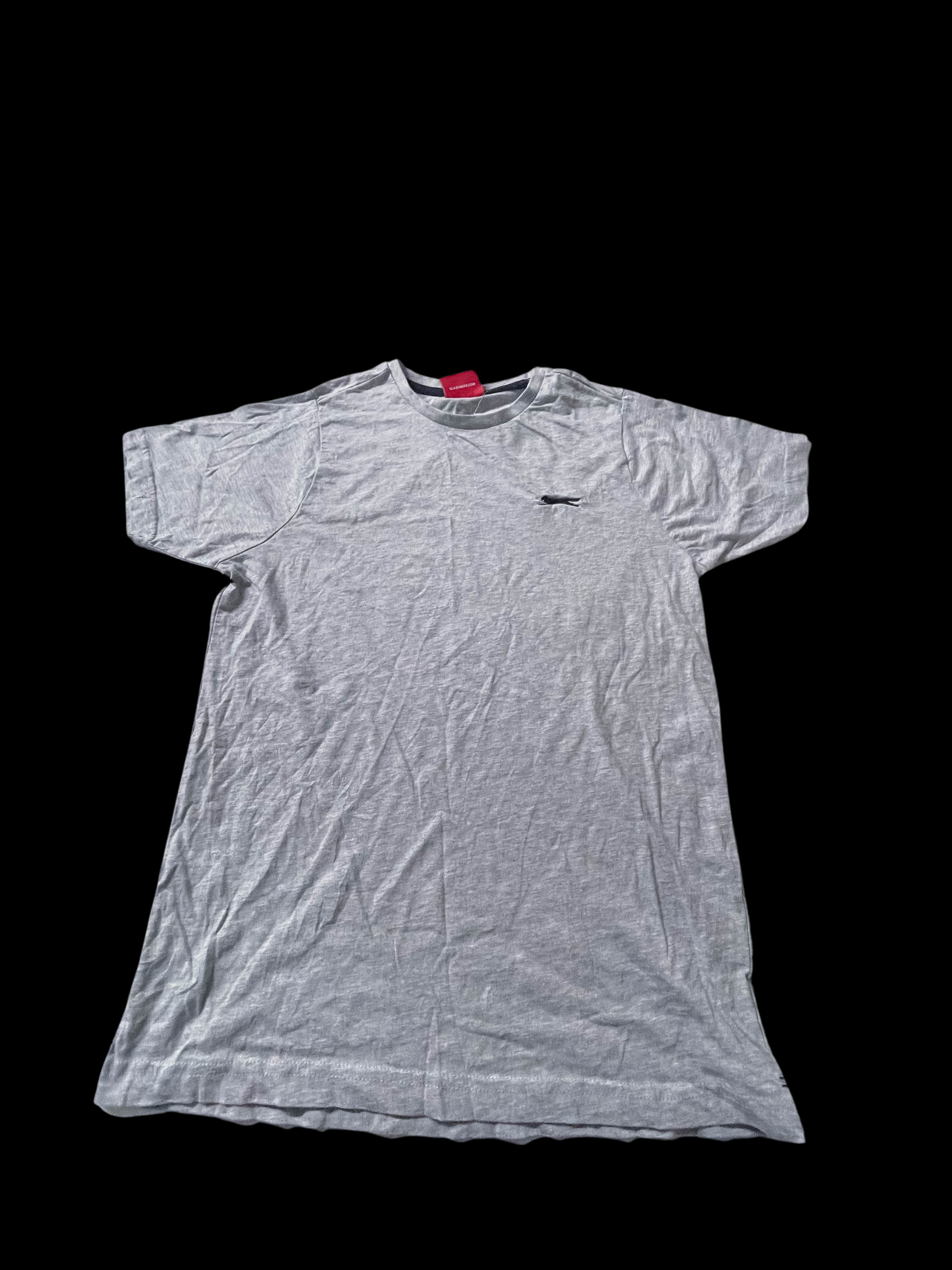 Vintage mens plain grey slazenger tshirt size XS