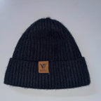 Vintage Vcogfly black winter beanie hat| Black | SKU 3689