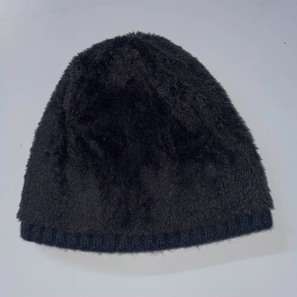 Vintage Vcogfly black winter beanie hat| Black | SKU 3689