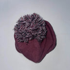 Vintage Under Armour big logo burgundy beanie winter hat