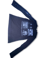 Vintage black Next level graphics long sleeve medium tees