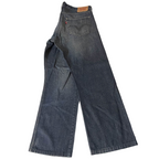 Vintage Levis 34 x 32 514 Slim Straight Medium Distressed blue Denim Jeans| 3731