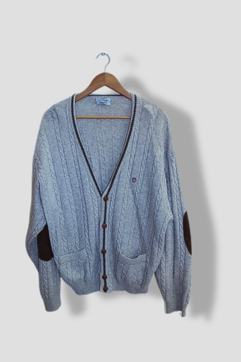 Vintage United colour of benetton cream vneck medium knited sweatshirt