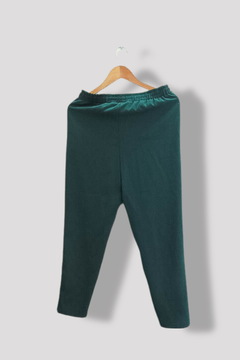 Womens Y2k green jtappered dawstring trouser uk 10