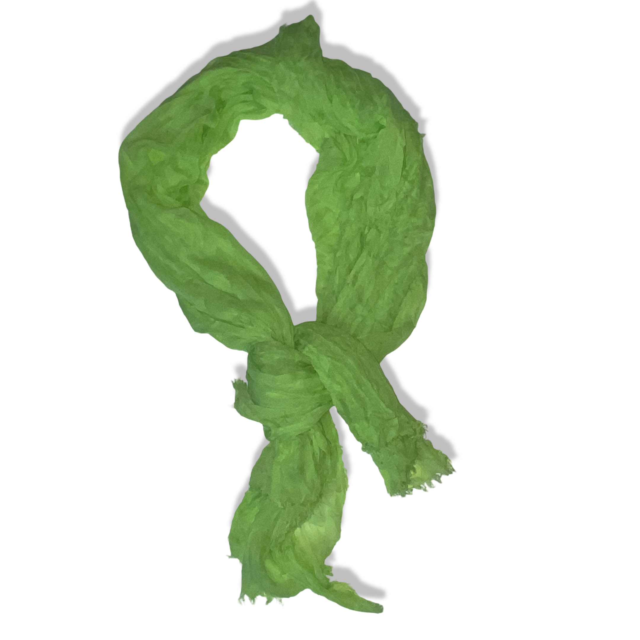 Vintage Codello women's mint green viscose scarf | W 29 L 70 | SKU 3665