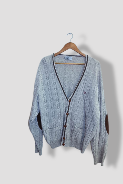 Vintage United colour of benetton cream vneck medium knited sweatshirt