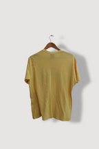 Vintage Yellow Adidas print mens large tees