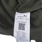 Vintage Khaki Green Puma big logo Medium Mens sweatshirt