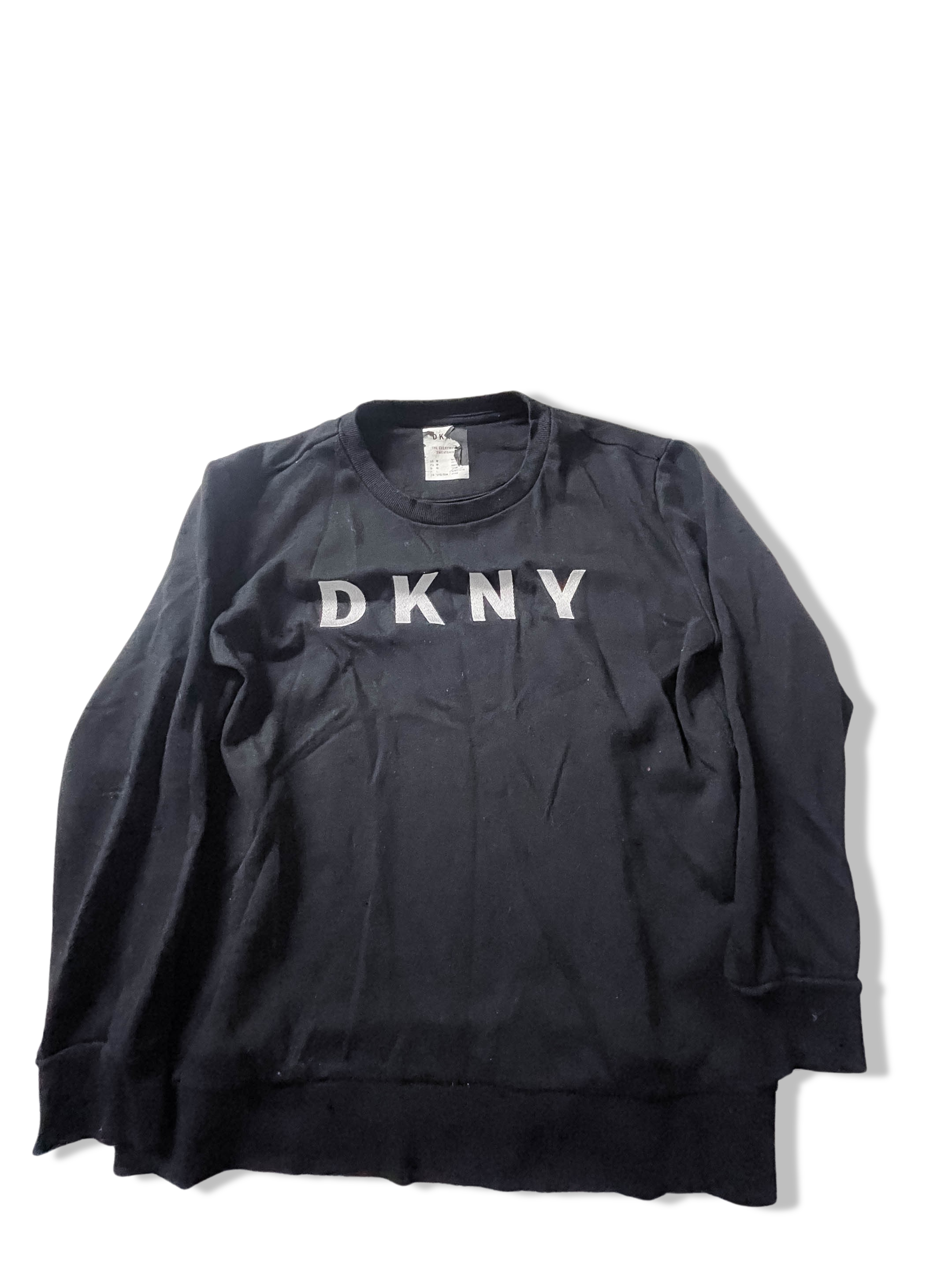 Vintage DKNY print  small black sweatshirt