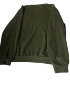 Vintage Khaki Green Puma big logo Medium Mens sweatshirt