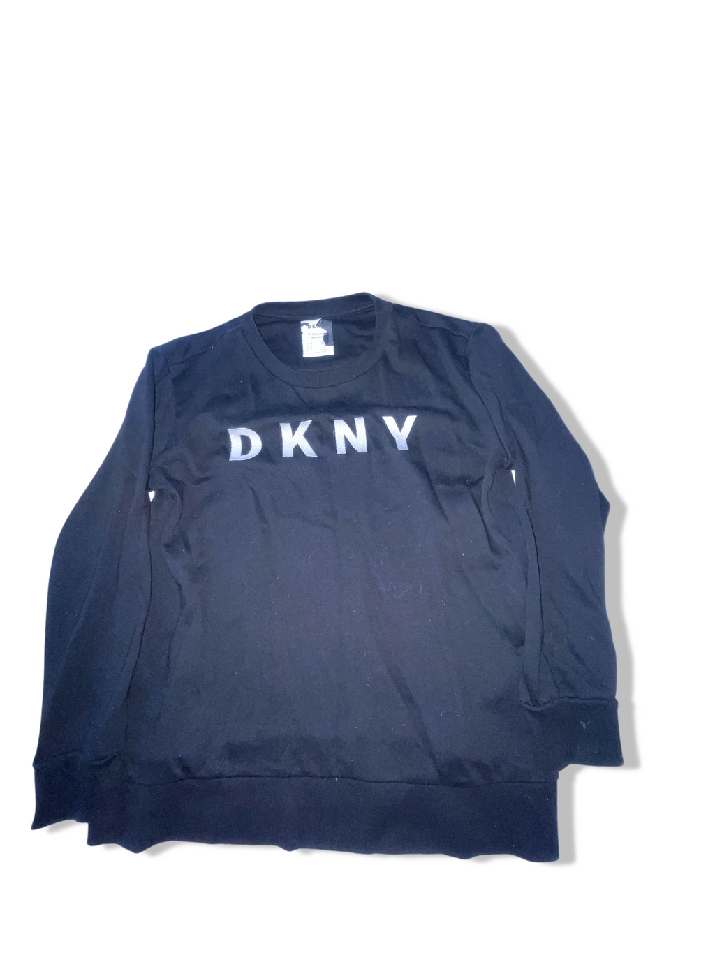 Vintage DKNY print  small black sweatshirt