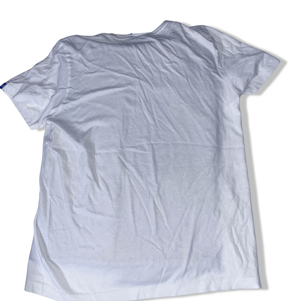 Vintage White Adidas Originals graphics medium short sleeve tees