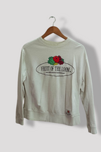 Vintage fruit of the loom graphics small white sweatshirt