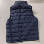 Vintage Uniqlo Kids puffer padded navy sleeveless jacket in S| 9-13YRS| SKU 3740