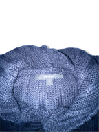 Vintage George grey cable knitted small hoodie cardigan