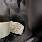 Men's Banana Republic wool double button breasted black trench coat in XL| 3697