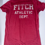 Vintage Abercrombie & Fitch New york Athletic Dept. Red medium tees