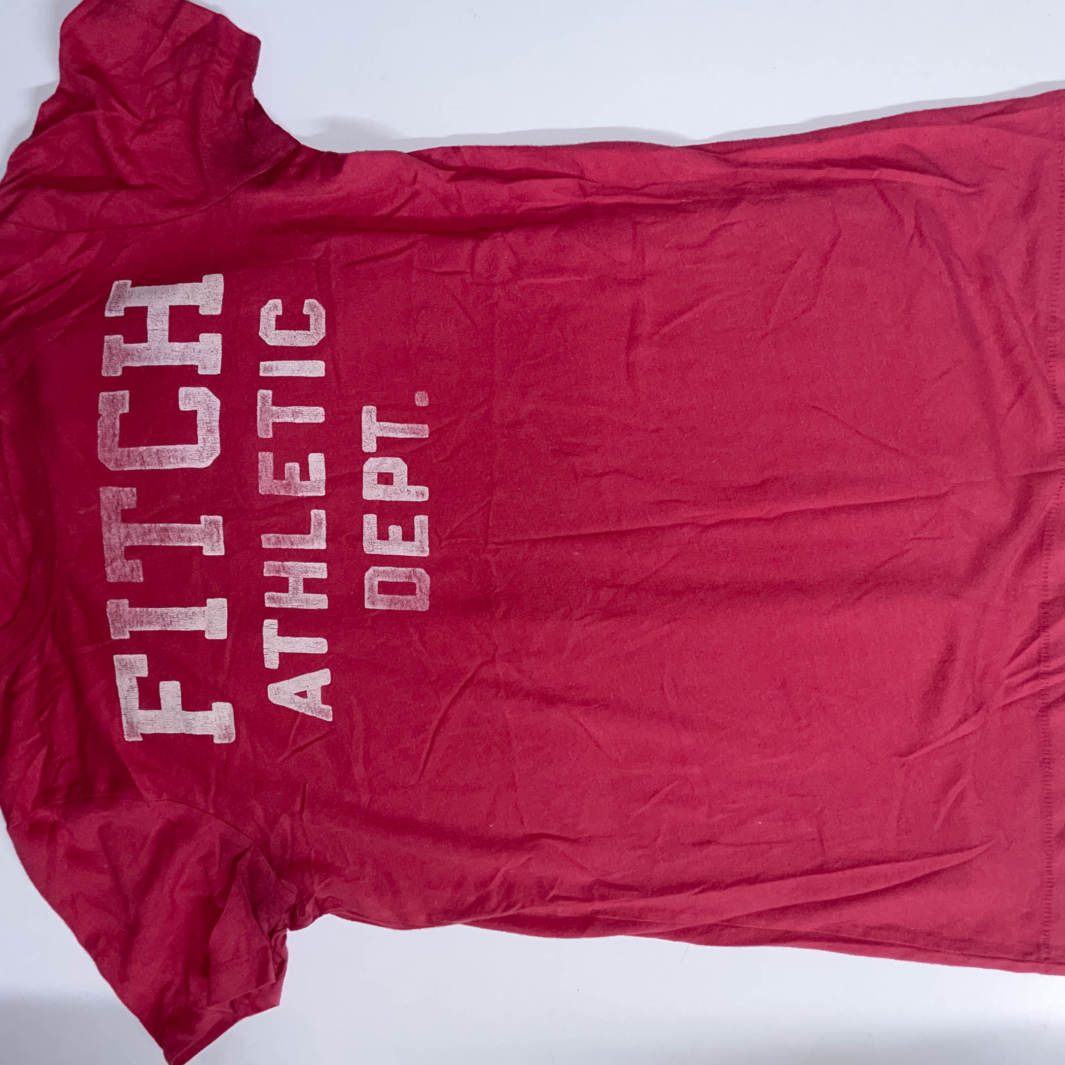 Vintage Abercrombie & Fitch New york Athletic Dept. Red medium tees