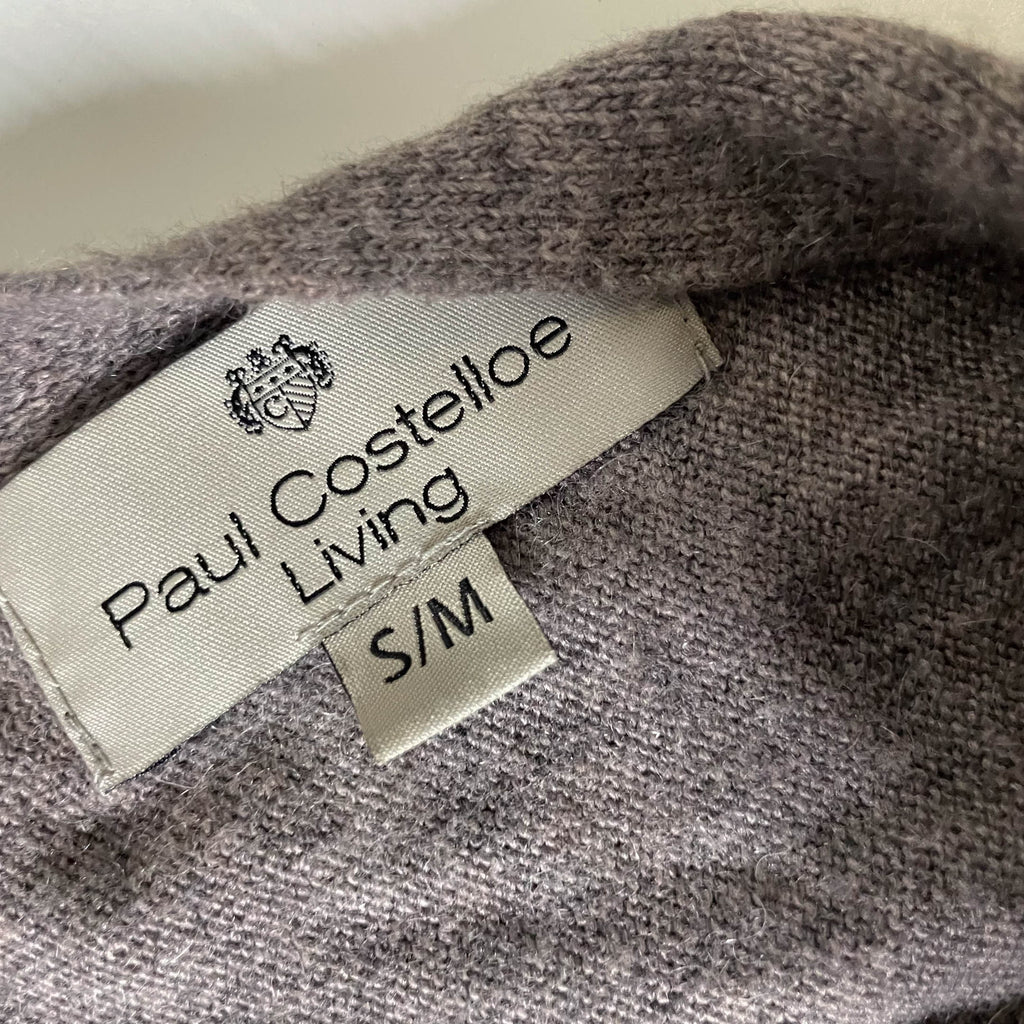 Vintage Paul Costelloe Living grey shawl S/M L 25 W 43| SKU 3741