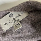 Vintage Paul Costelloe Living grey shawl S/M L 25 W 43| SKU 3741