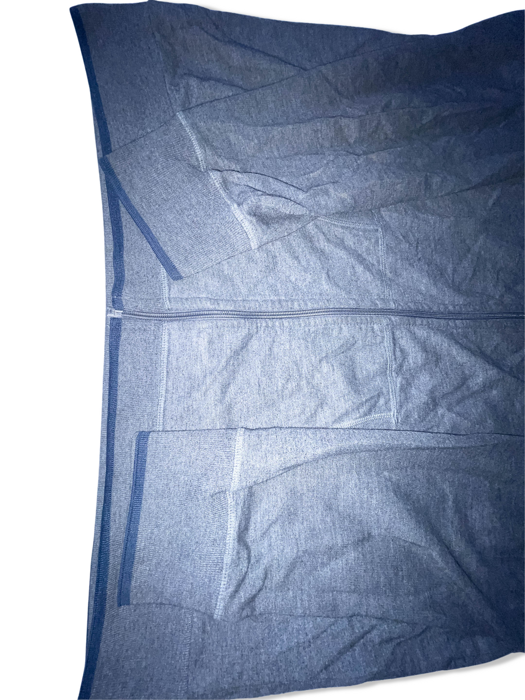 Vintage LTB Big logo full zip up grey hoodie size XXL