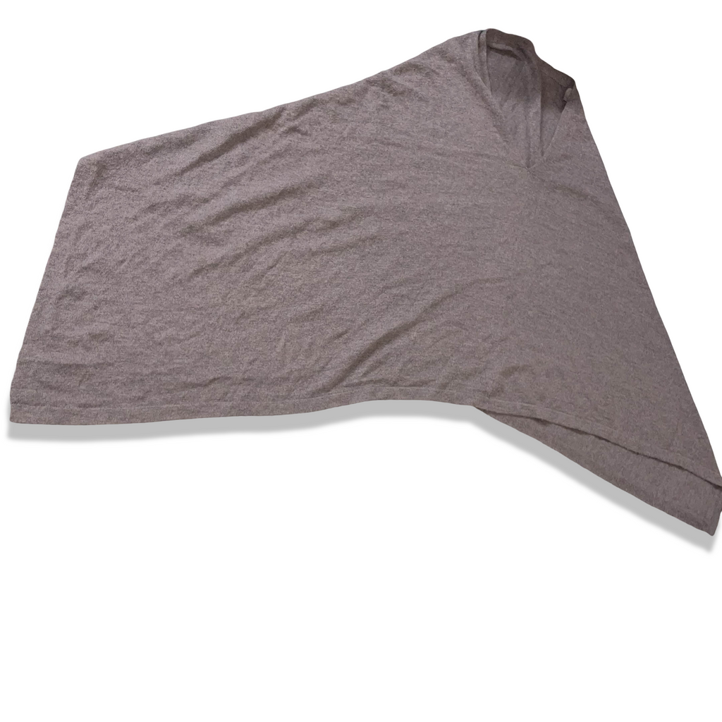 Vintage Paul Costelloe Living grey shawl S/M L 25 W 43| SKU 3741