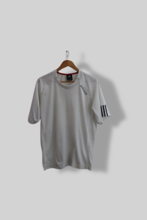 Vintage Mens white adidas activewear tshirt XL