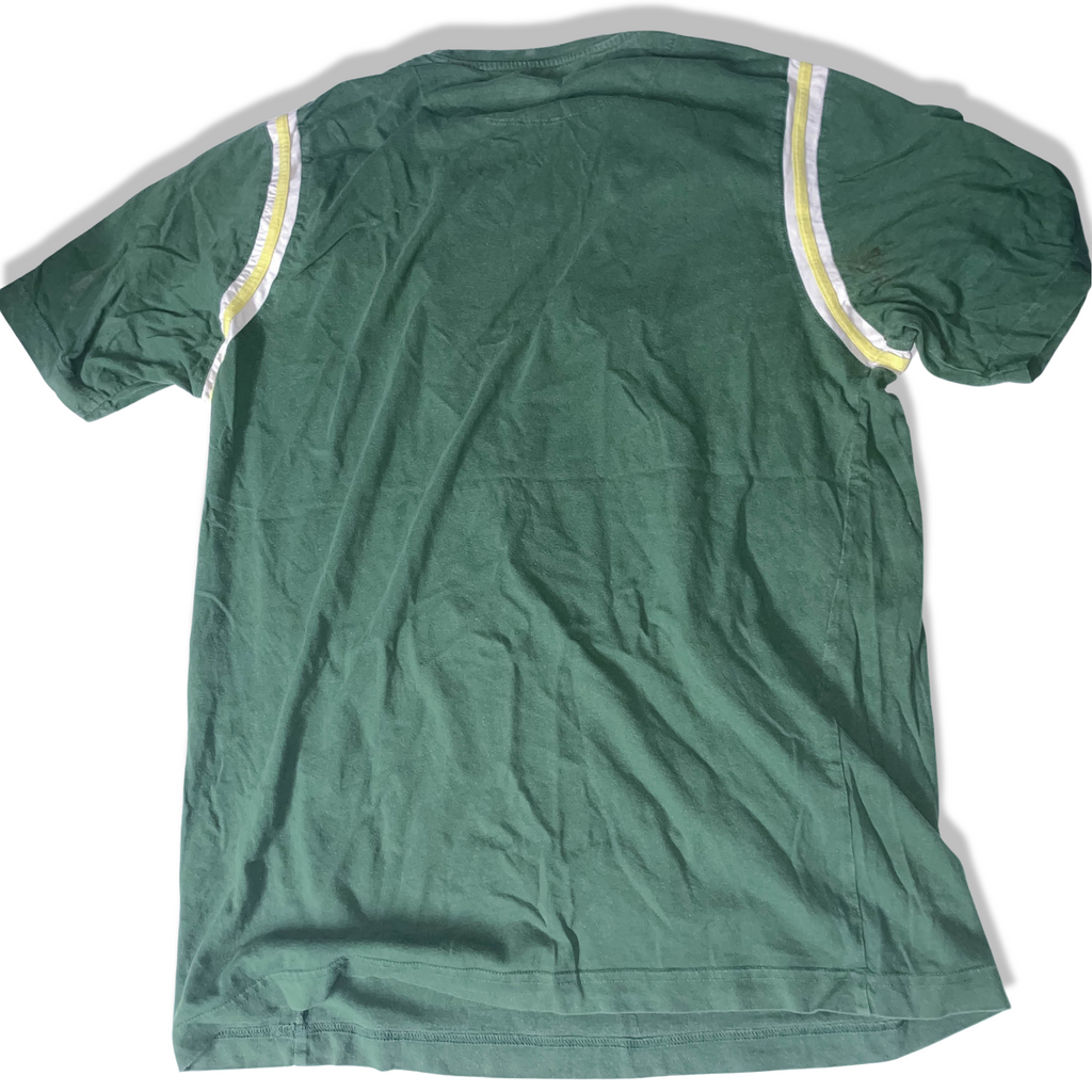 Vintage Reebok Athletic green large cotton short sleve tshirt