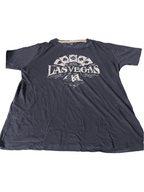 Vintage Las Vegas Nevada Royal Flush graphics black tees XXL
