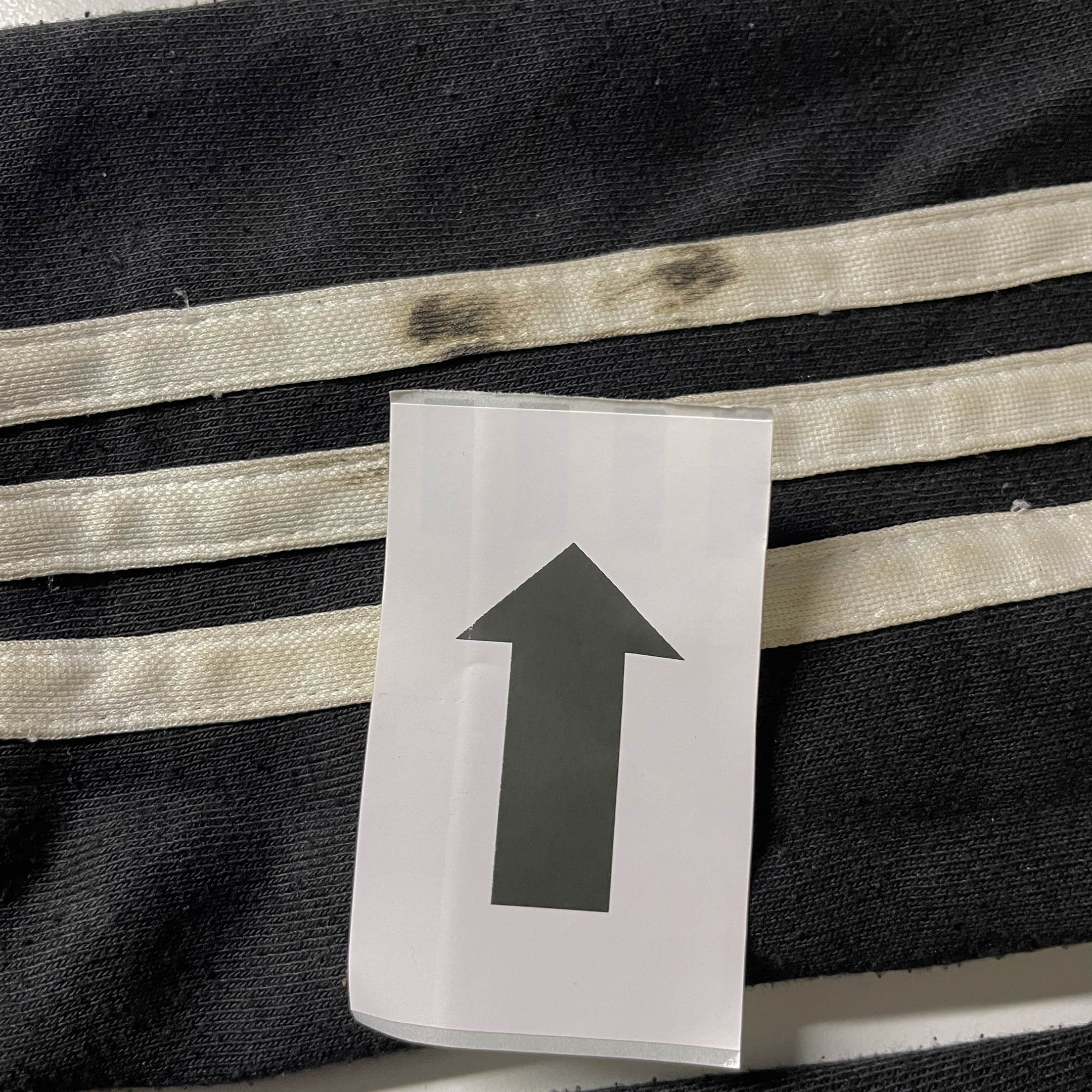 Vintage Adidas Men's sport essentials black 3 stripe Hooded jacket in S|SKU 3743