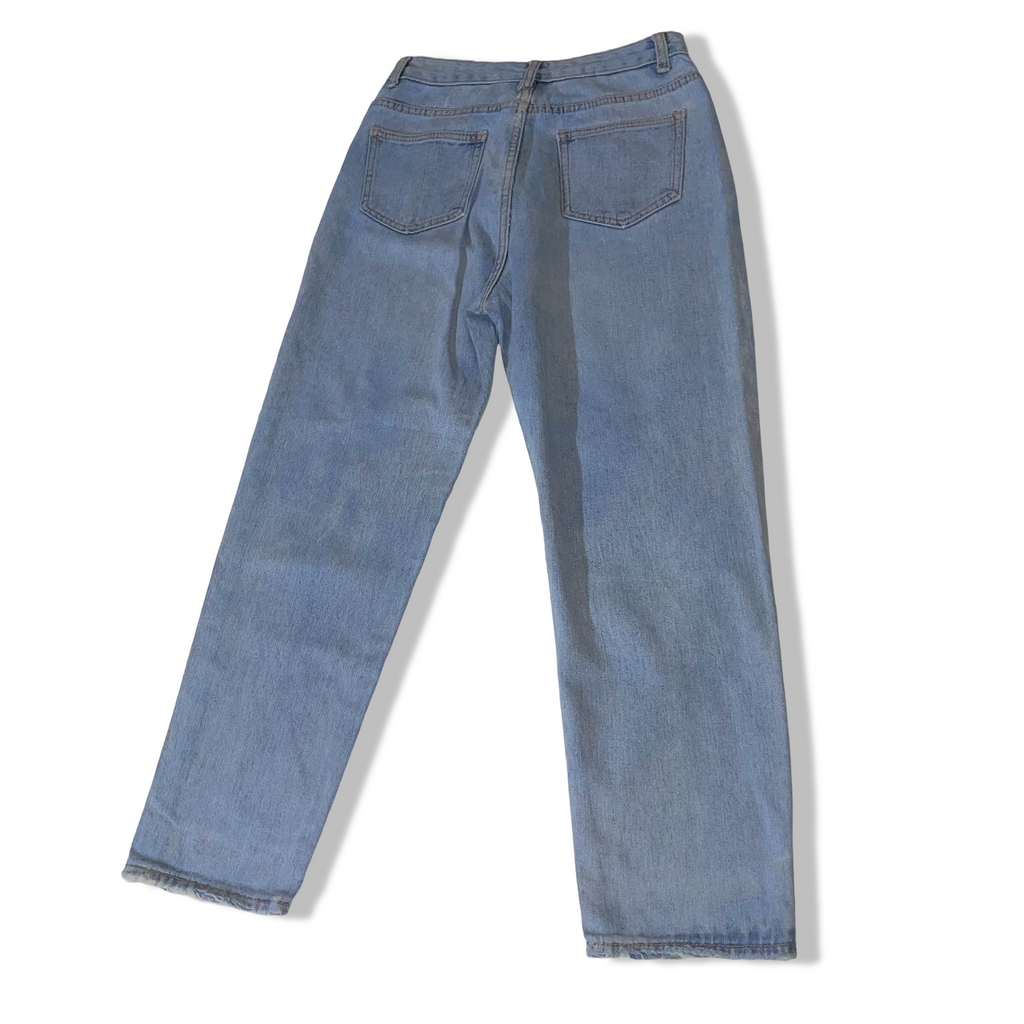 Vintage Almiri stone Volcom graphics print mens blue jeans trouser|L 36 W26|3706