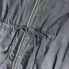 Vintage Old navy womens Navy made in Vietnam Trench coat full zip in XL|SKU 3699