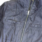 Vintage Old navy womens Navy made in Vietnam Trench coat full zip in XL|SKU 3699