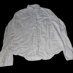 Vintage Tommy Hilfiger Denim small white mens long sleeve authentic shirt