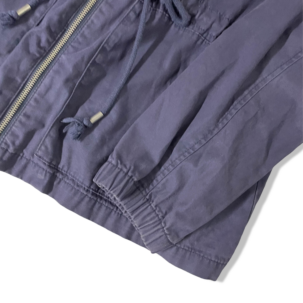 Vintage Old navy womens Navy made in Vietnam Trench coat full zip in XL|SKU 3699
