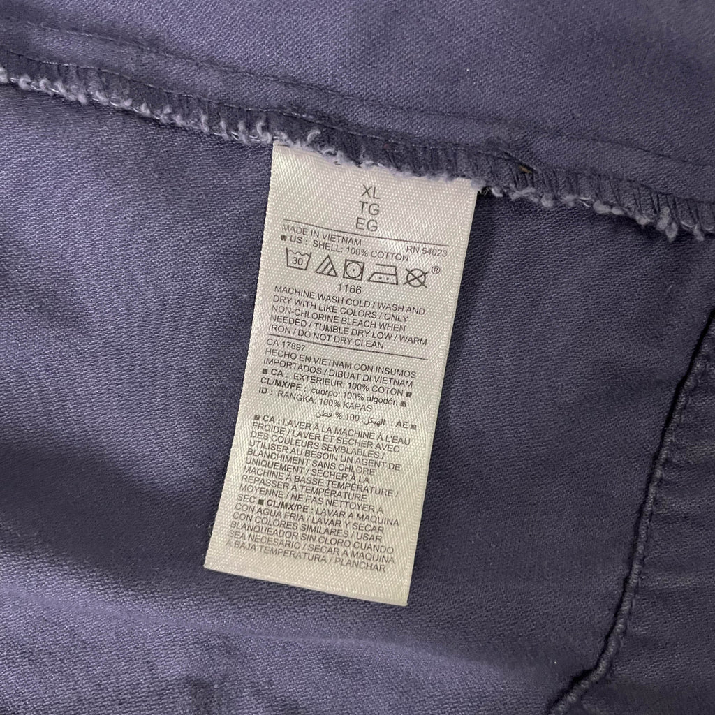 Vintage Old navy womens Navy made in Vietnam Trench coat full zip in XL|SKU 3699