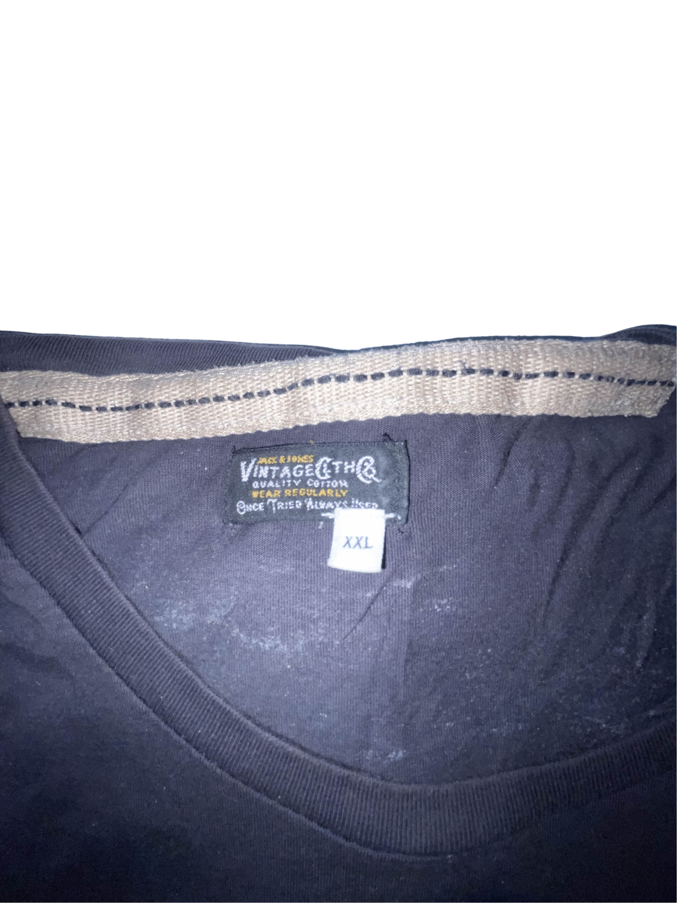 Vintage Las Vegas Nevada Royal Flush graphics black tees XXL