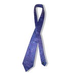 Vintage Thomas Nash purple floral print men's office tie L 56| SKU 3746