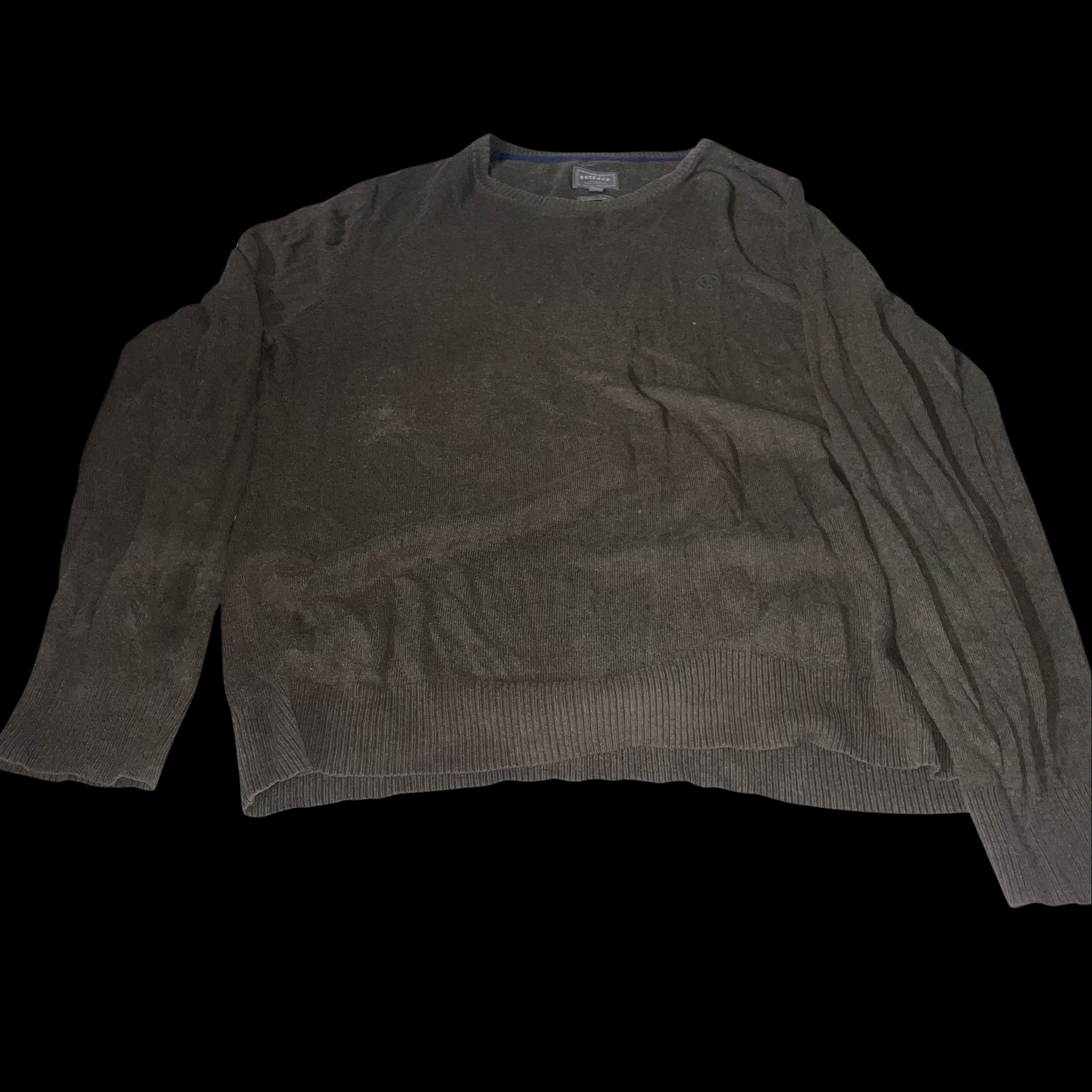 Vintage Fatface Khaki green crew neck sweatshirt XL
