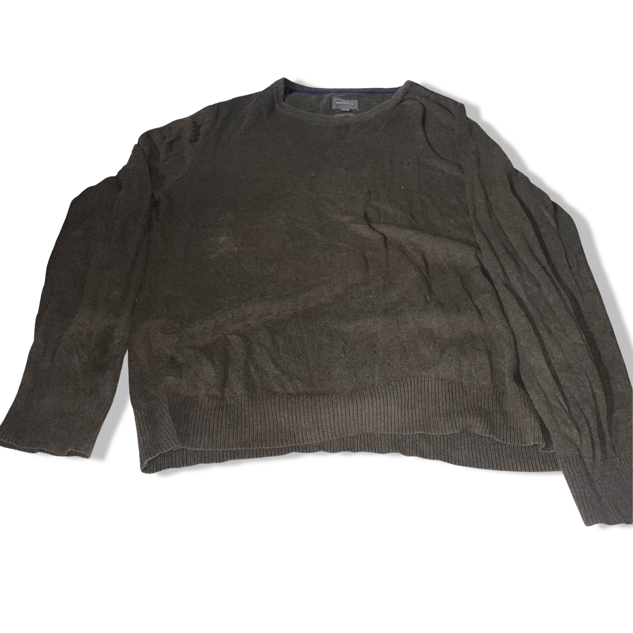 Vintage Fatface Khaki green crew neck sweatshirt XL