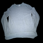 Vintage Grey Selected Homme knitted large sweatshirt