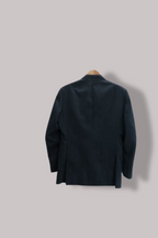 Vintage mens grey double breasted blazers jacket M