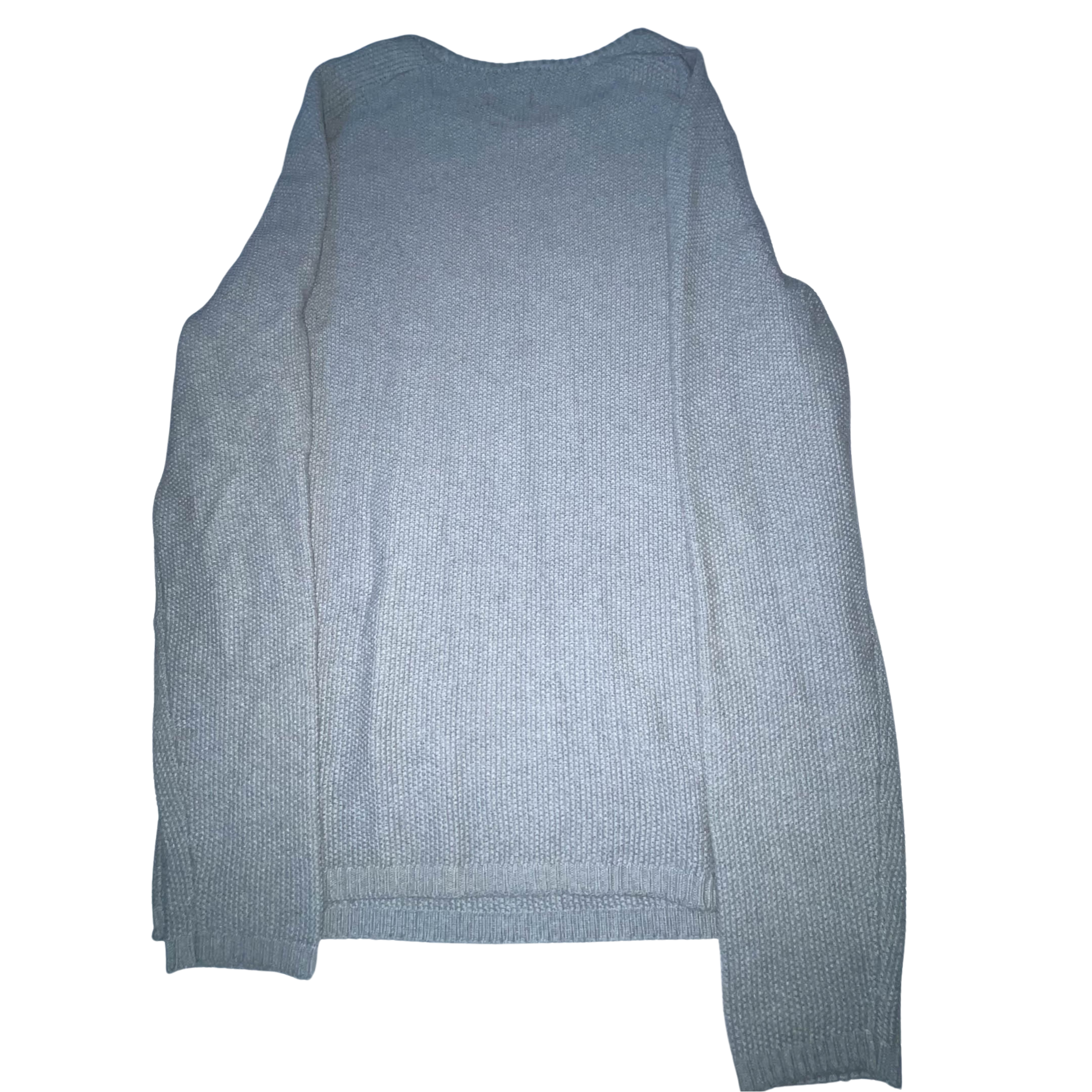 Vintage Grey Selected Homme knitted large sweatshirt